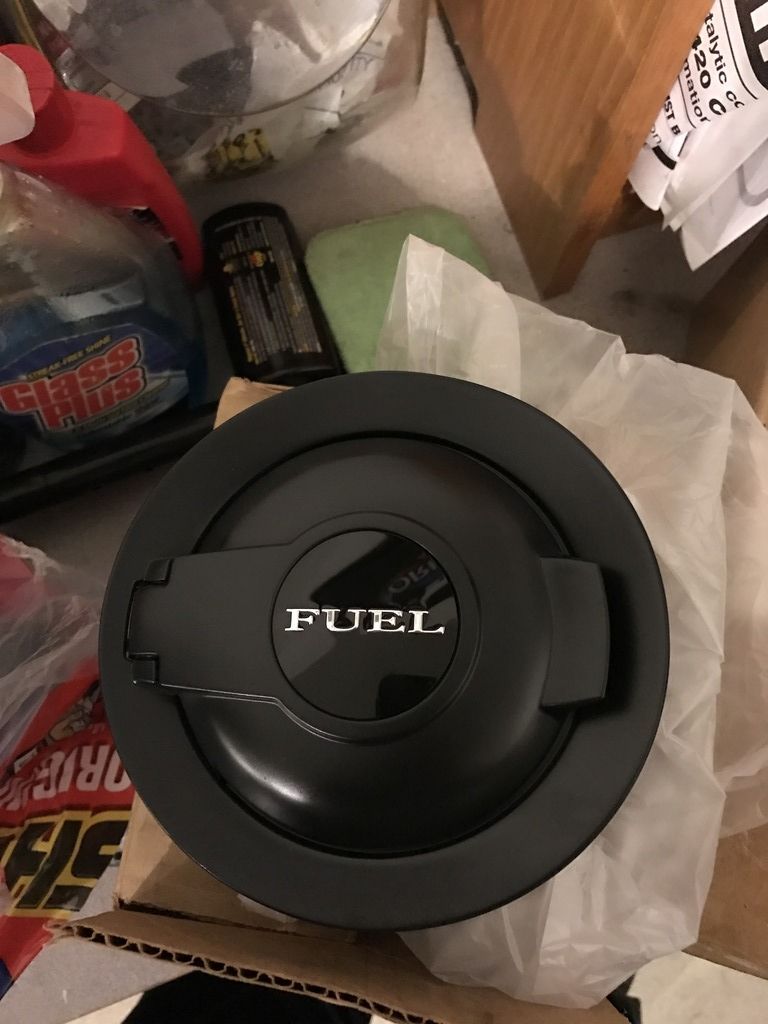 FOR SALE OEM Challenger Black Vapor Fuel Door Dodge Challenger Forum
